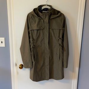 Athleta rain coat. Can dress up or down. Details.